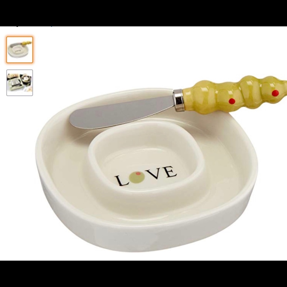 (5) Olive you trays and spreaders. Great as favors! - Picture 3 of 5